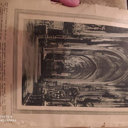 Prewar newspaper 'LE -ANNALES' used, set of 5