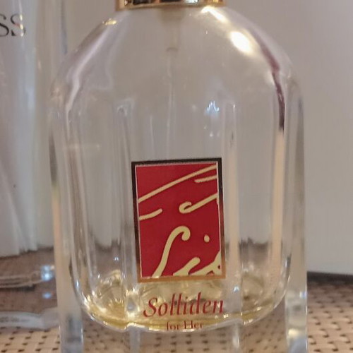 Oriflame vintage glass perfume bottles set of 3