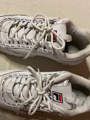 Παπούτσια αθλητικά Fila Disruptor 2 λευκά σαν καινούργια, δερμάτινα