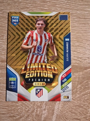 Panini 365 Limited Edition Premium Gold Alvarez card like new