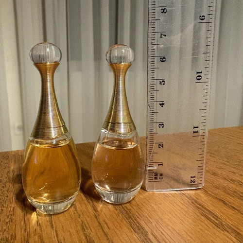 J’ADORE DIOR Eau de Parfum mini perfumes like new, 2 pieces