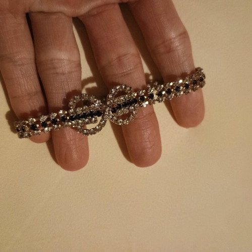 Infinity bracelet new, silver