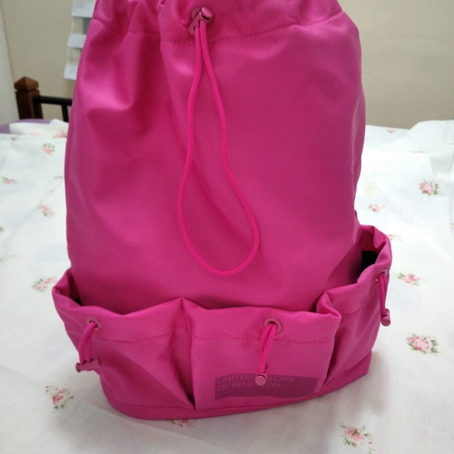 Benetton Gym Bag new pink