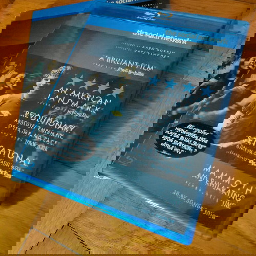 The Social Network διπλό Blu-Ray σαν καινούργιο με ελληνικούς υπότιτλους και slipcover