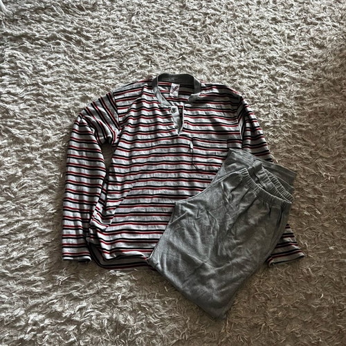 Men's pajama used, gray