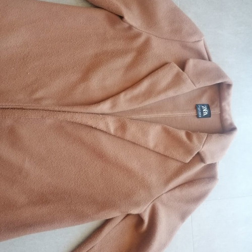 Zara camel straight coat like new, comfortable, medium fit