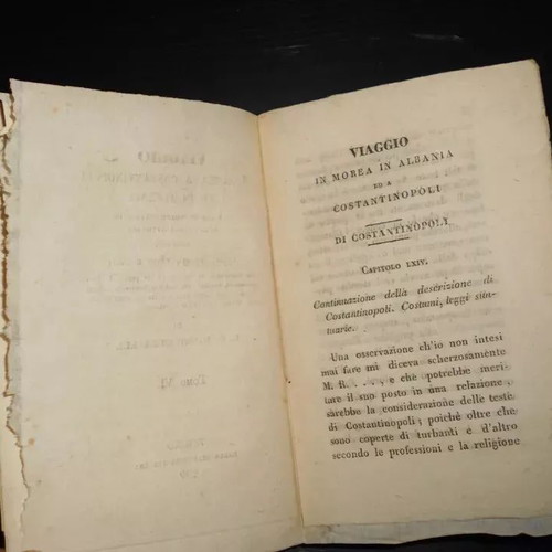 1829 travel book used, history of Constantinople