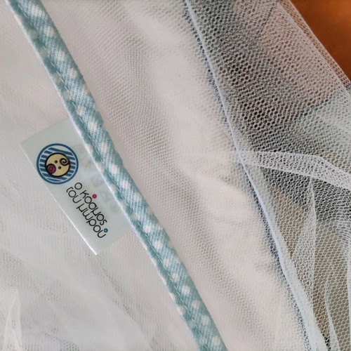 Baby crib mosquito net used, Greek made