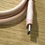 iPhone cable pink new