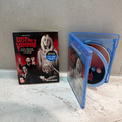 Lust for a Vampire Blu-ray and DVD like new with English subtitles