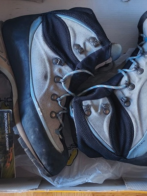 La Sportiva Trango Leather GTX boots size 39 used, warm and waterproof