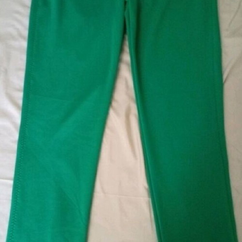 Women's pants like new, green, size XL