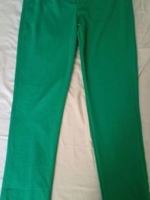 Women's pants like new, green, size XL
