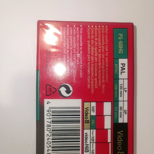 Sony HG Video 8 PAL 60 new