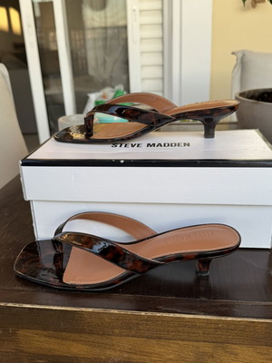 Kitten sandals Steve Madden new, size 38, brown