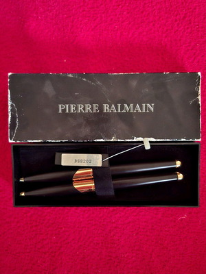 Pierre Balmain – Συλλεκτικό Σετ Πένα & Στυλό | Αχρησιμοποίητο με Κουτί και Κωδικό BS8202