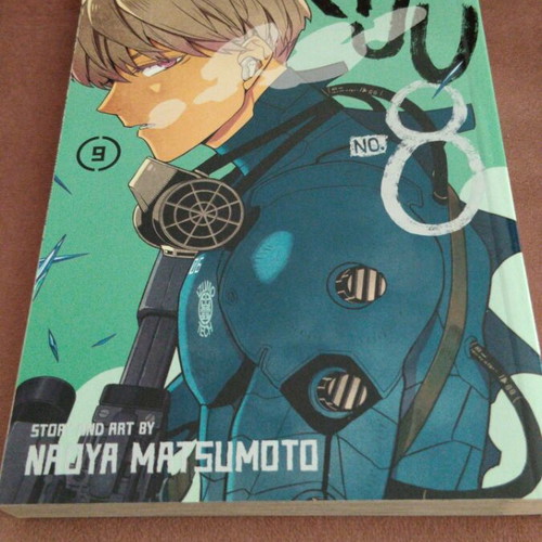 Kaiju n8 manga volume 9 new, English