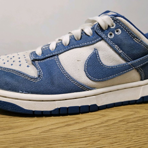 Nike Dunk low Shashiko used, size 43, blue