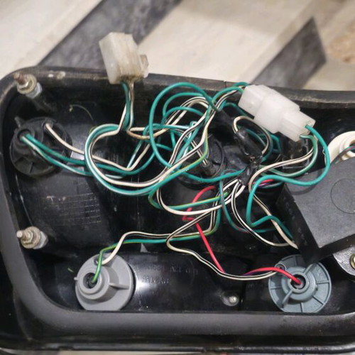 BMW E36 LED headlights used, tinted