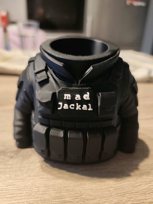 Tactical Vest Pencil Holder 3D Printed new