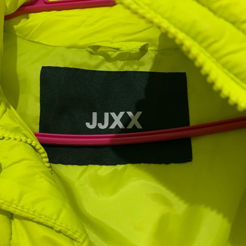 JJXX puffer jacket lime, new, mid-length to cropped
