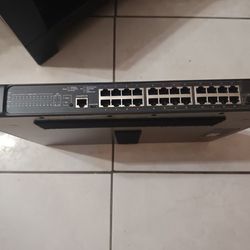 Tp Link T2600G-48Mbps JetStream Managed Poe Switch used, 24 ports