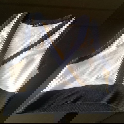 Forever 21 μπουστάκι size L σαν καινούργιο, άσπρο και μαύρο