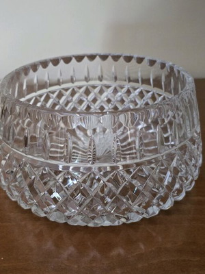 Crystal bowl used with 17cm diameter