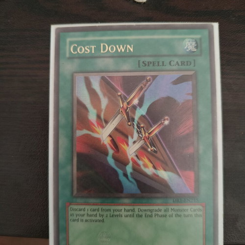 Yu-Gi-Oh Cost Down DB1 Ultra Rare card like new