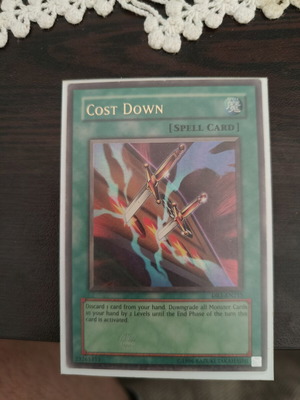 Yu-Gi-Oh Cost Down DB1 ultra rare κάρτα σαν καινούργιο