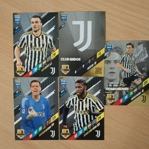 Juventus Panini 2024 sticker pack like new