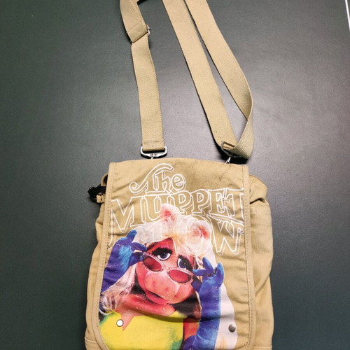 Muppet Show shoulder bag 2007 used, authentic and collectible, beige