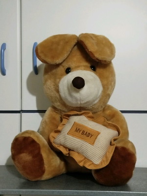 Brown stuffed toy 45cm used in very good condition