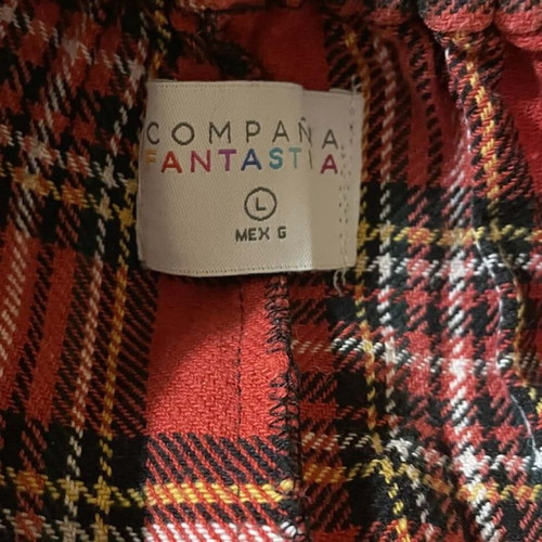 Compania Fantastica checked pants Large like new, winter fabric