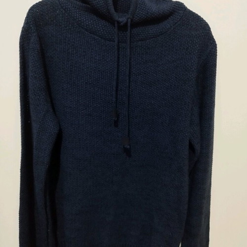 Pull & Bear men's sweater used, size XL, blue