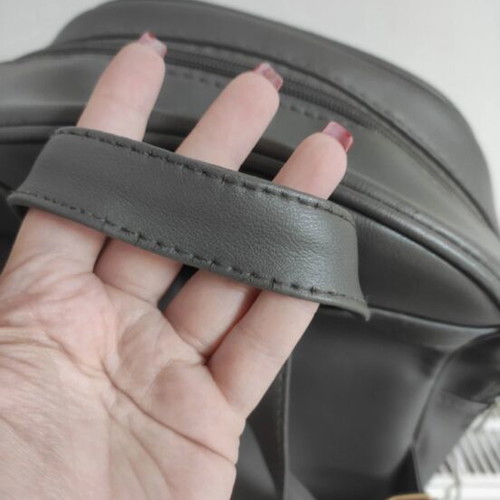 Alexi Andriotti backpack used, roomy with 3 compartments, gray