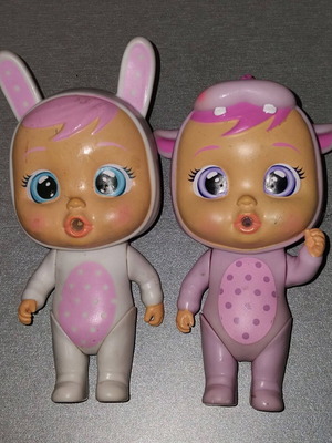 Small dolls used, moderate condition, set of 2