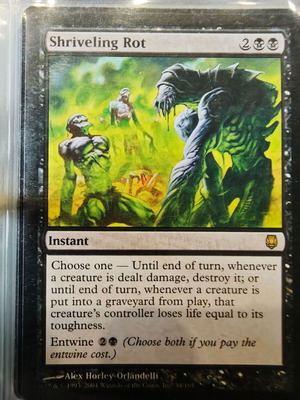 Magic: The Gathering Shriveling Rot κάρτα στιγμιαίου