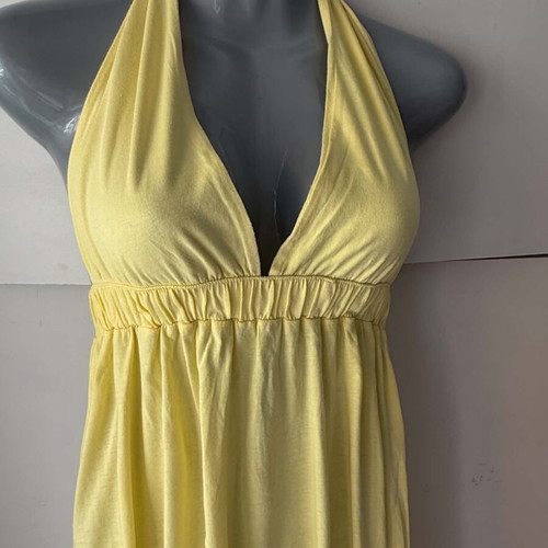 Tommy Hilfiger vintage cotton dress size S like new, yellow