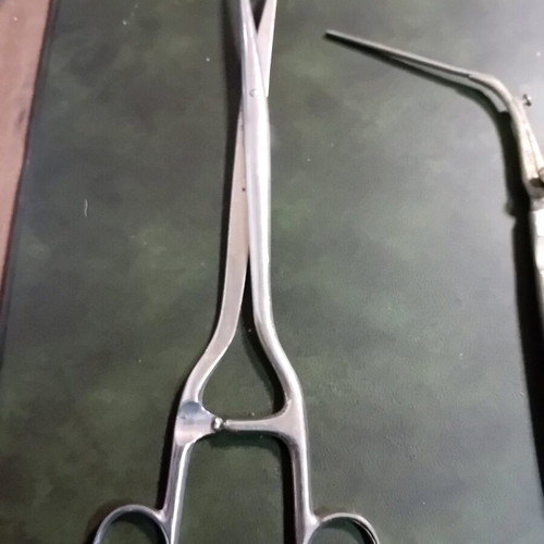 Interwar medical instruments used, set of 2 pieces
