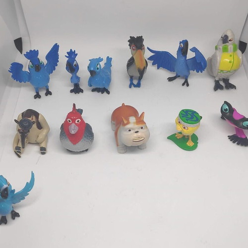 Rio 2 collectible figures set of 12, like new