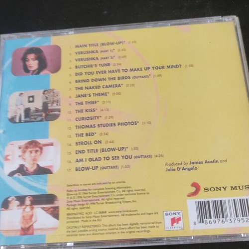 Blow Up soundtrack CD, jazz