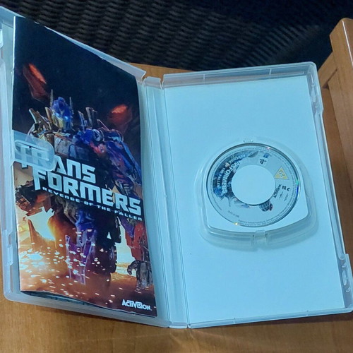 Jeu TRANSFORMERS Revenge Of The Fallen - Édition PSP PAL - Complet Avec Manuel - État Correct, Jouable