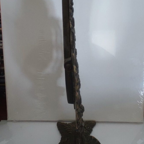 Vintage ornate bronze mirror 1960, like new