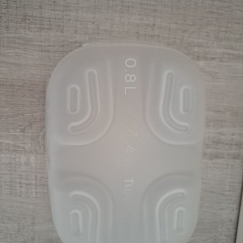 Tupperware smart cooling containers set 0.8L and 1.8L lime color new
