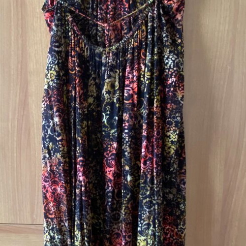 Zara dress airy wide colorful new, size M