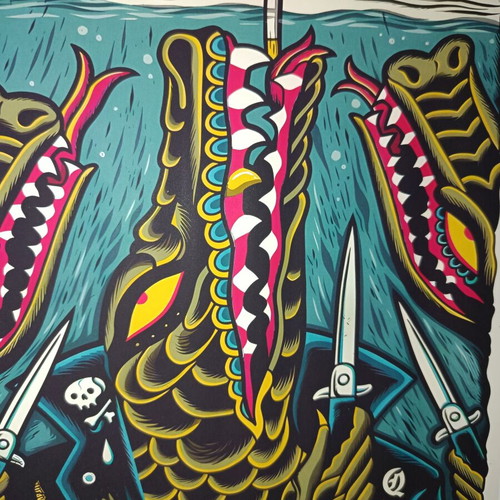 Queens Of The Stone Age A4 poster