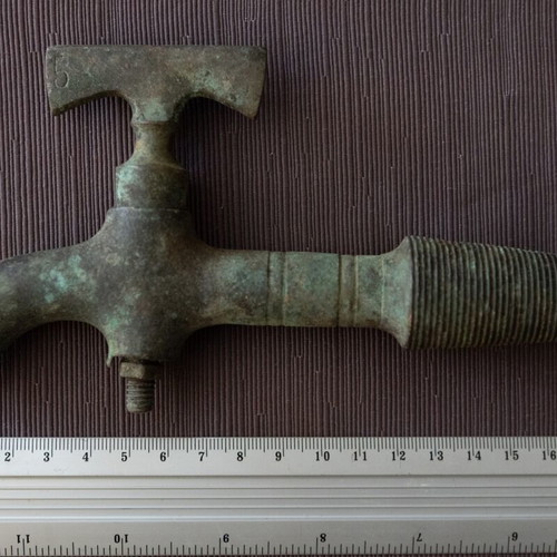 Brass faucet used