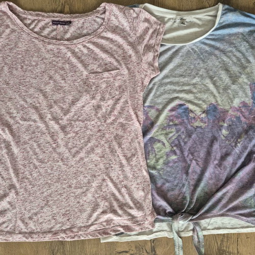Set of two blouses with gift blouse like new, size M, Bershka and Mavi