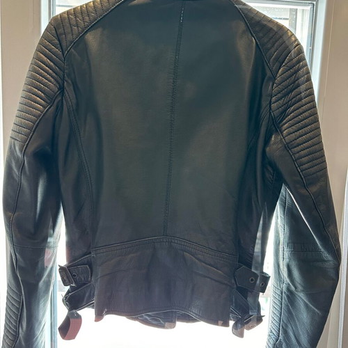 Leather jacket small-medium